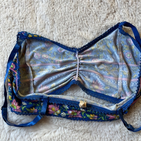 Spell | Folk Town Navy Bralette & Bloomers | L - Picture 7 of 14